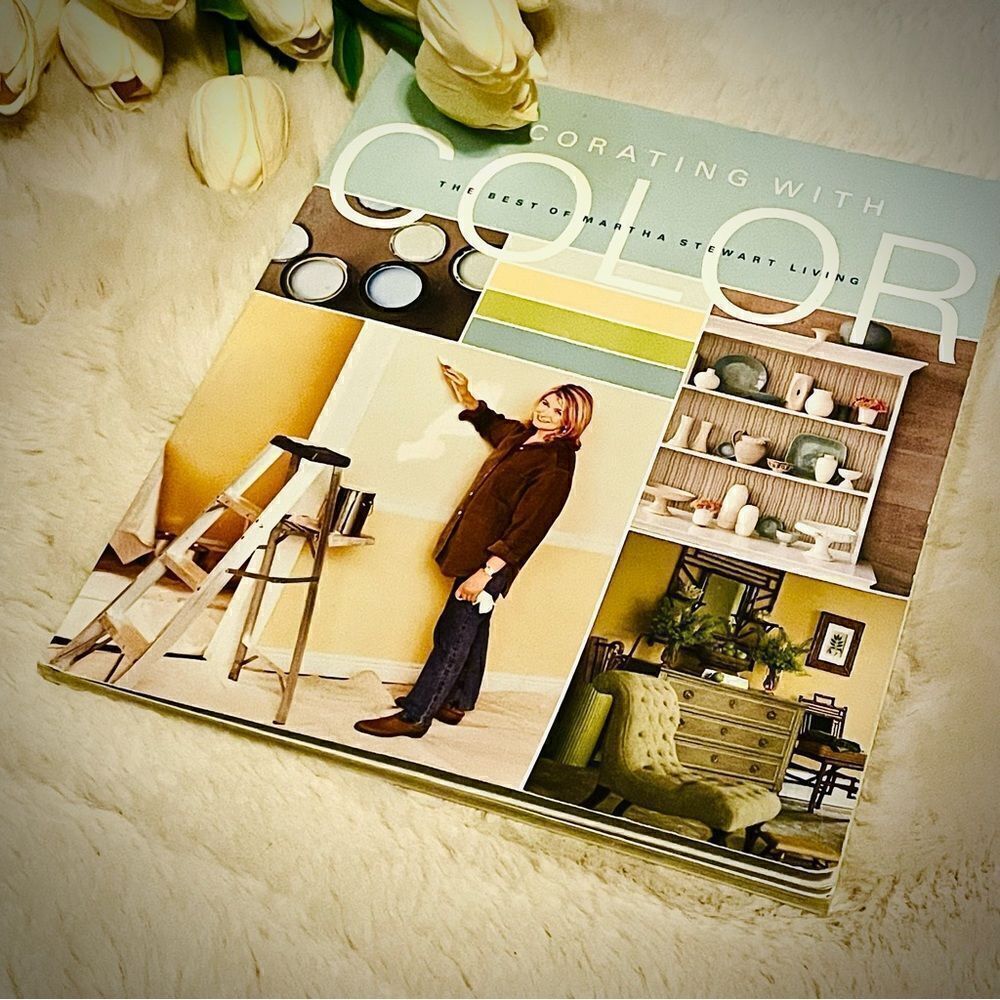 ♥️ Vintage The Best of Martha Stewart Living Decorating with Color Book